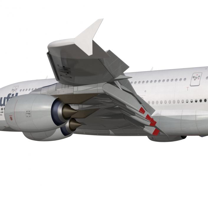 3D model Airbus A380-900 Lufthansa