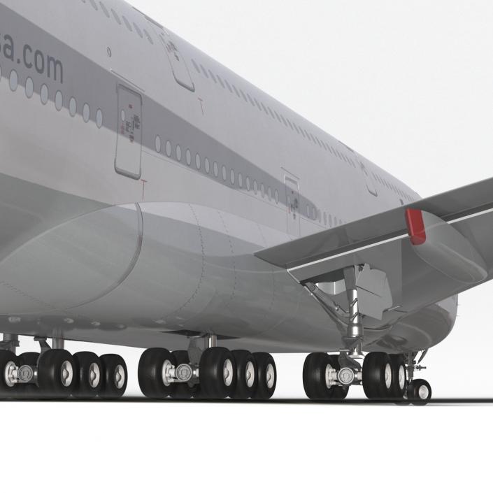 3D model Airbus A380-900 Lufthansa