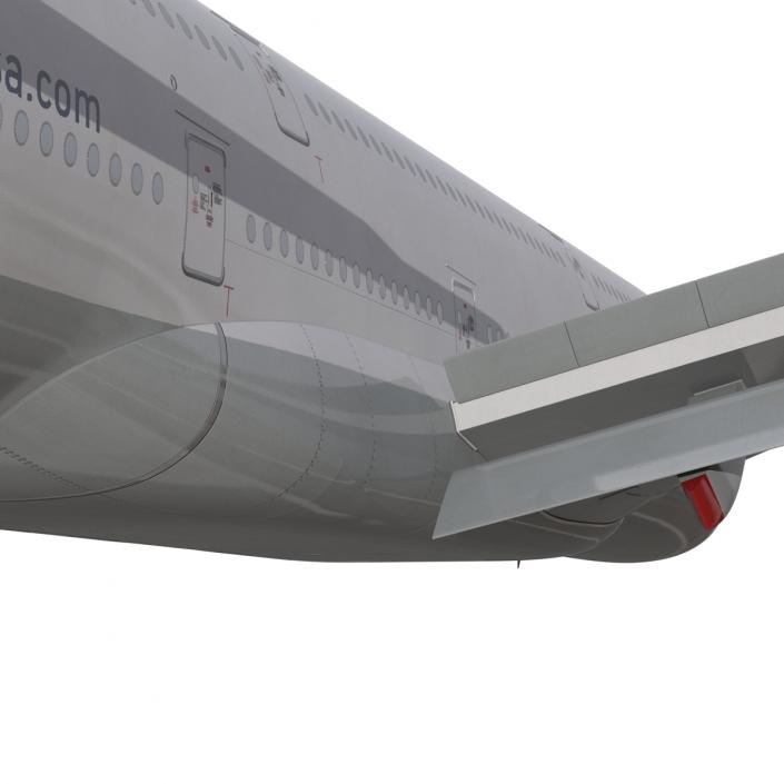 3D model Airbus A380-900 Lufthansa