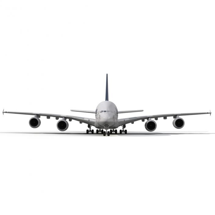 3D model Airbus A380-900 Lufthansa