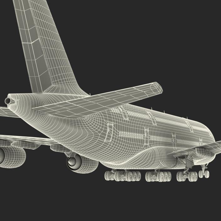 3D model Airbus A380-900 Lufthansa