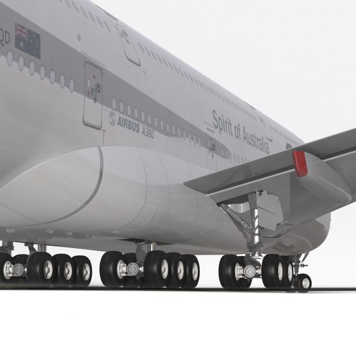 Airbus A380-900 Qantas 3D