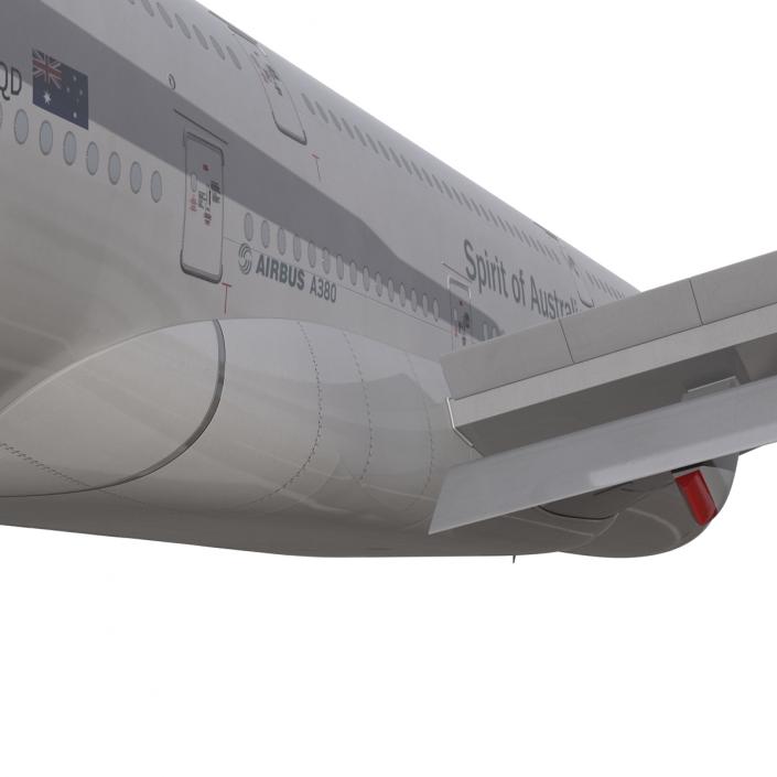 Airbus A380-900 Qantas 3D