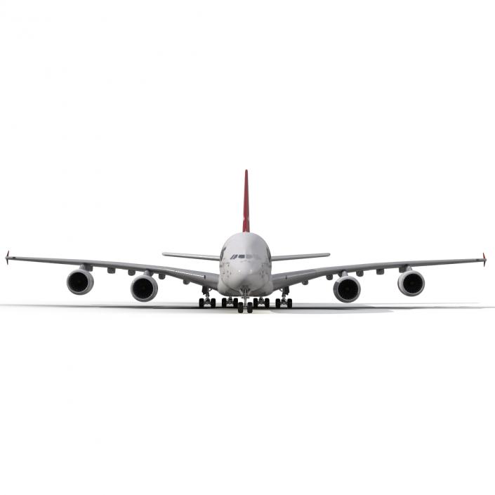 Airbus A380-900 Qantas 3D