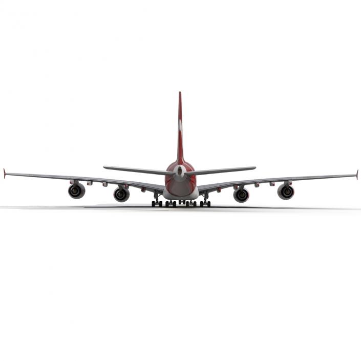 Airbus A380-900 Qantas 3D