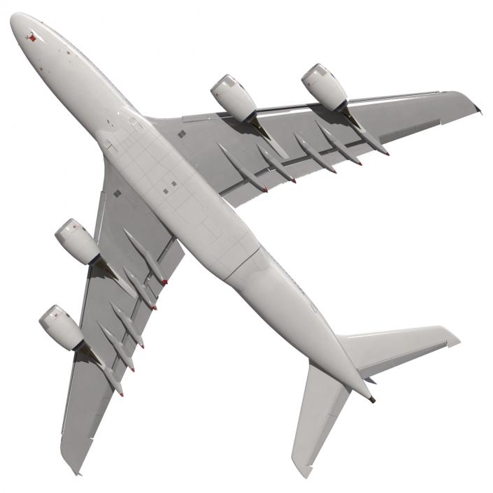 3D Airbus A380-900 Air France Rigged model