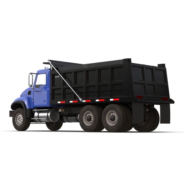 Dump Truck Mack Rigged 3D