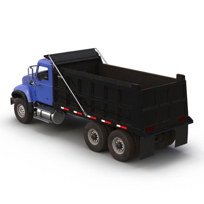 Dump Truck Mack Rigged 3D