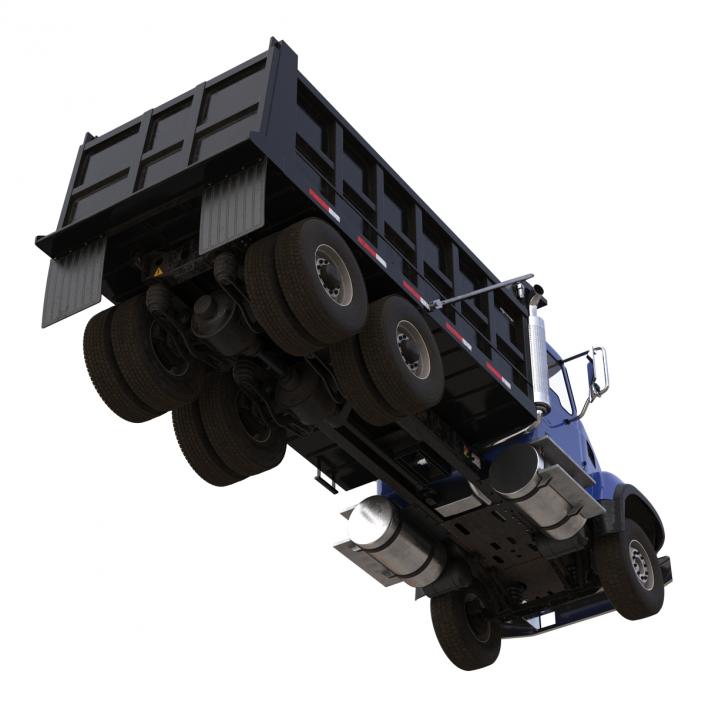 Dump Truck Mack Rigged 3D