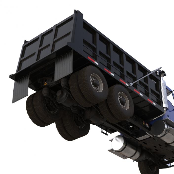 Dump Truck Mack Rigged 3D