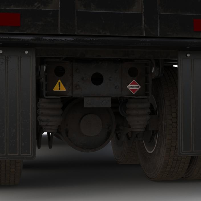 Dump Truck Mack Rigged 3D