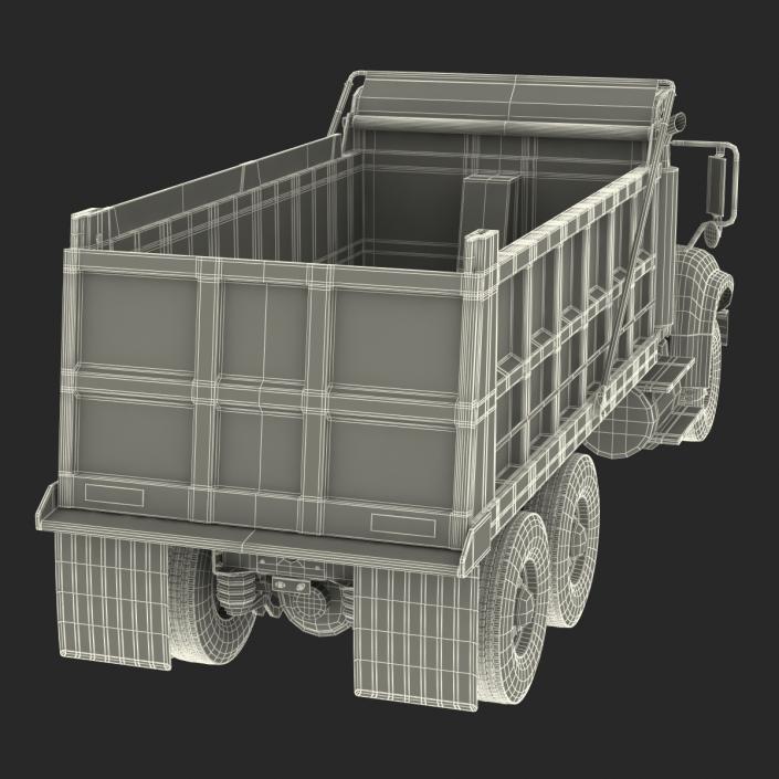 Dump Truck Mack Rigged 3D