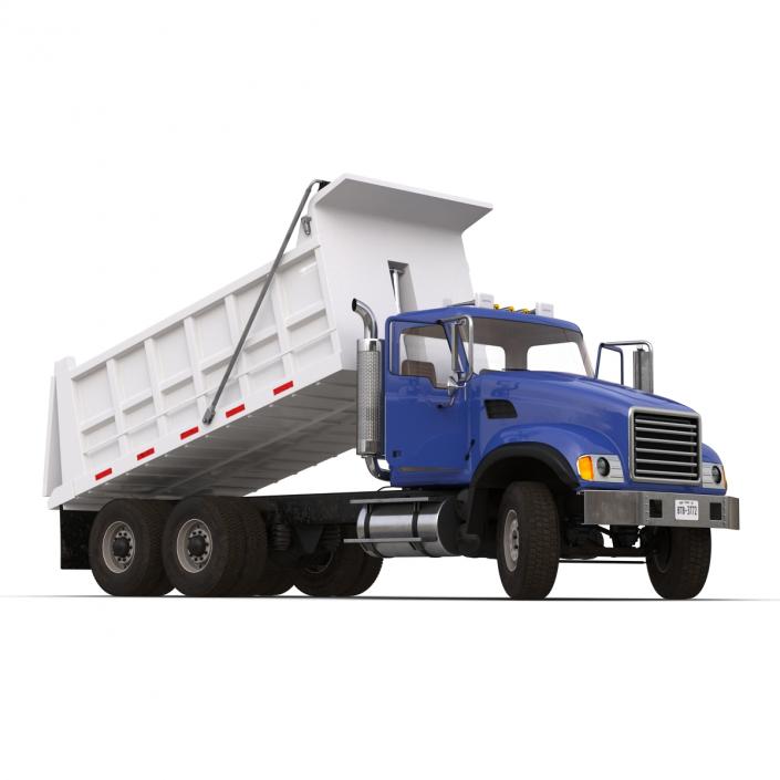 Dump Truck Generic Simple Interior 3D model