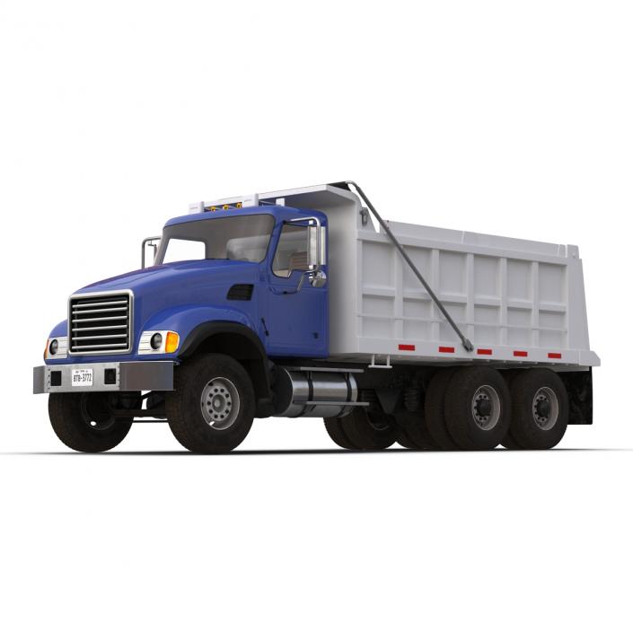 Dump Truck Generic Simple Interior 3D model