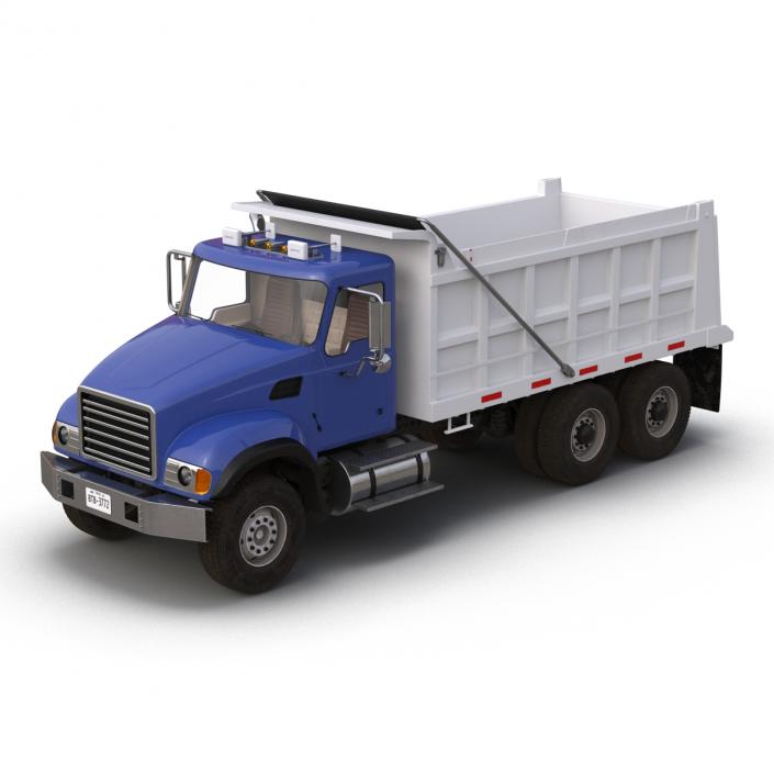 Dump Truck Generic Simple Interior 3D model