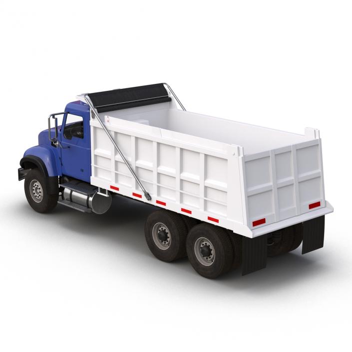 Dump Truck Generic Simple Interior 3D model