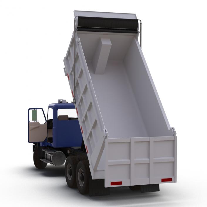 Dump Truck Generic Simple Interior 3D model