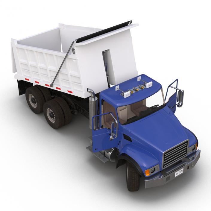 Dump Truck Generic Simple Interior 3D model