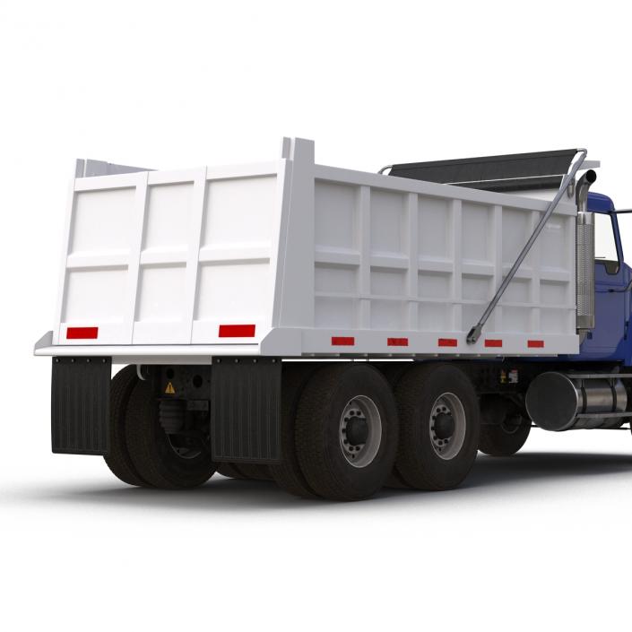 Dump Truck Generic Simple Interior 3D model