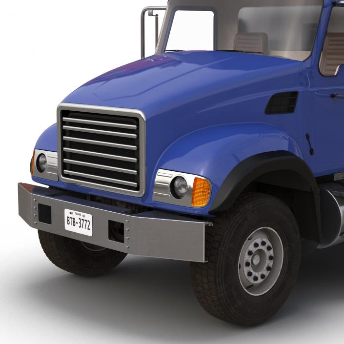 Dump Truck Generic Simple Interior 3D model