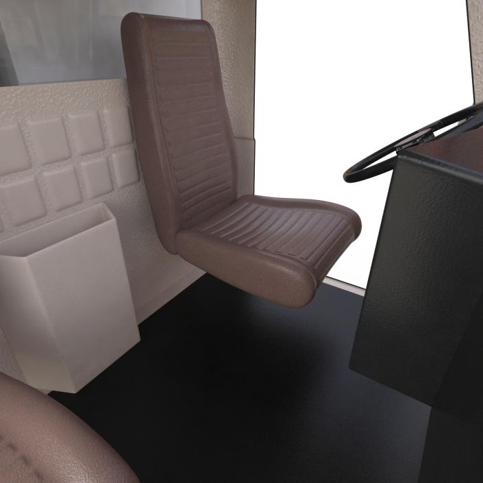 Dump Truck Generic Simple Interior 3D model