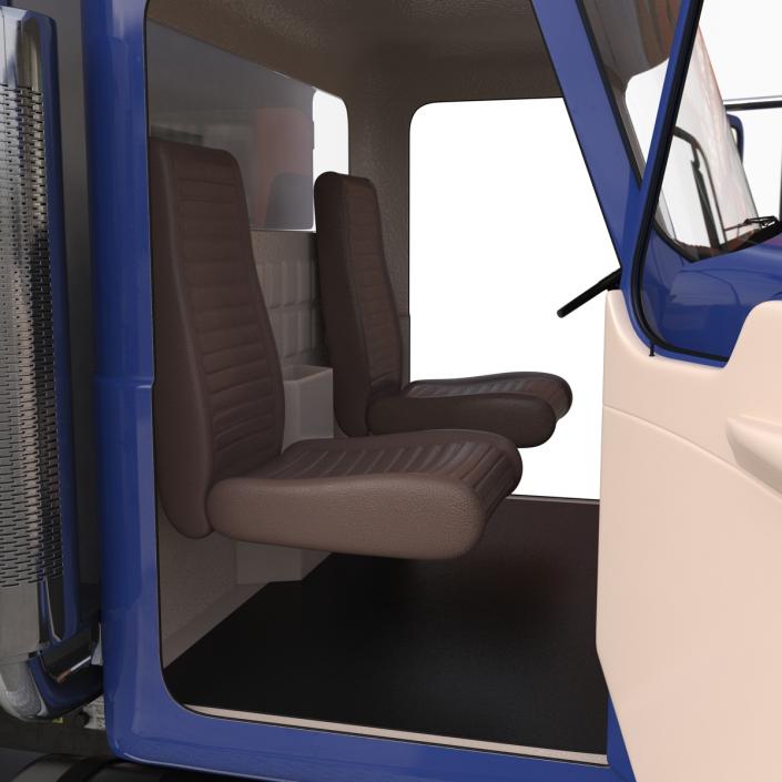 Dump Truck Generic Simple Interior 3D model