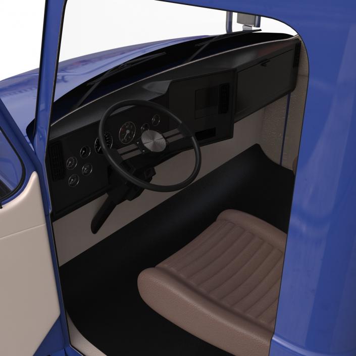 Dump Truck Generic Simple Interior 3D model