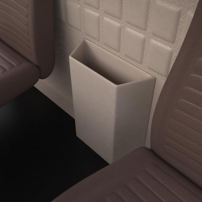 Dump Truck Generic Simple Interior 3D model