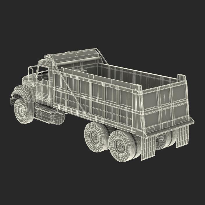 Dump Truck Generic Simple Interior 3D model