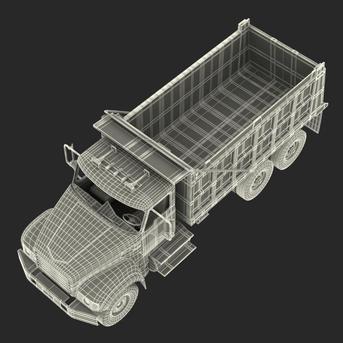 Dump Truck Generic Simple Interior 3D model