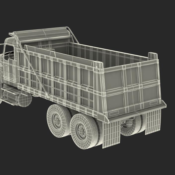 Dump Truck Generic Simple Interior 3D model