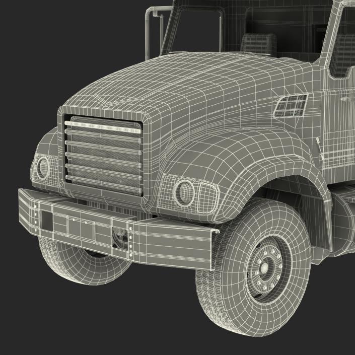 Dump Truck Generic Simple Interior 3D model