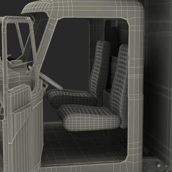 Dump Truck Generic Simple Interior 3D model