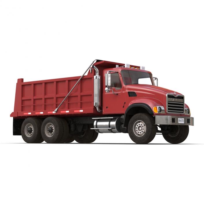 3D model Dump Truck Mack