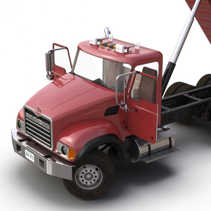 3D model Dump Truck Mack