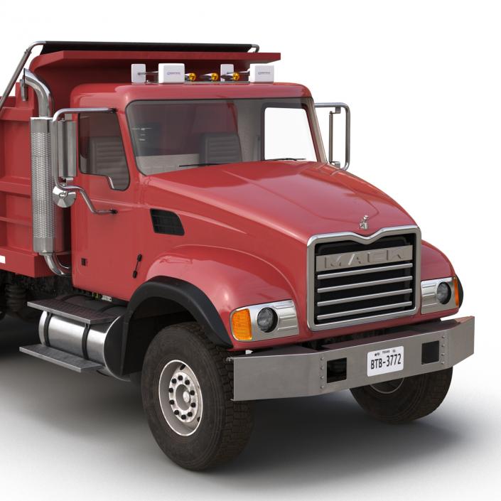 3D model Dump Truck Mack