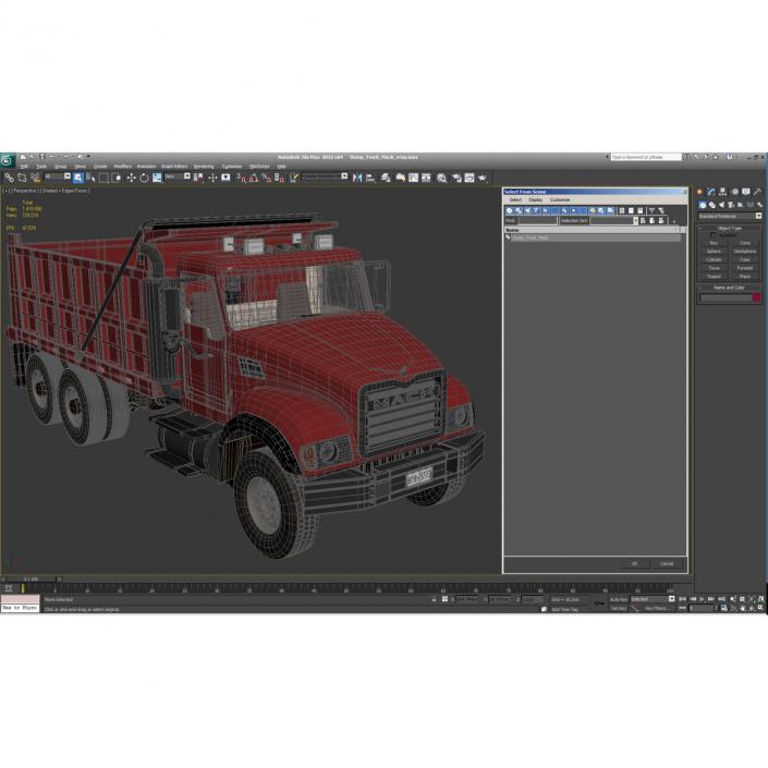 3D model Dump Truck Mack