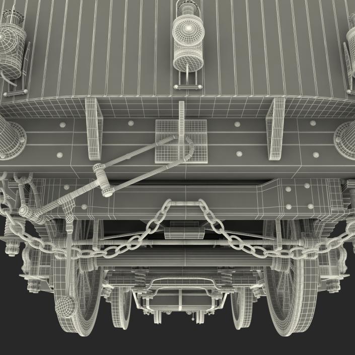 3D model Old Tram