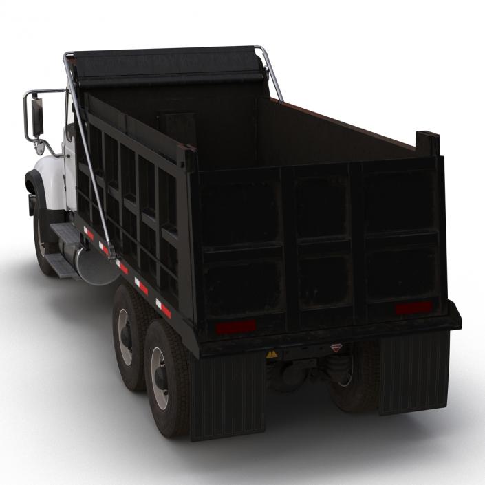 3D Dump Truck Mack Simple Interior