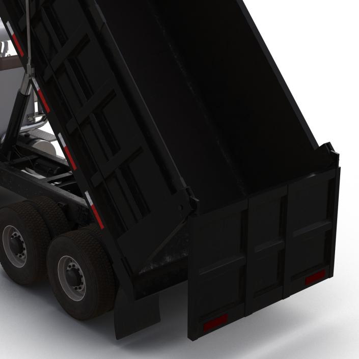 3D Dump Truck Mack Simple Interior