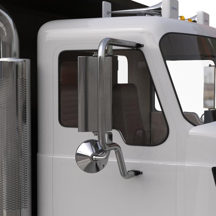 3D Dump Truck Mack Simple Interior