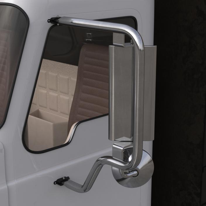 3D Dump Truck Mack Simple Interior