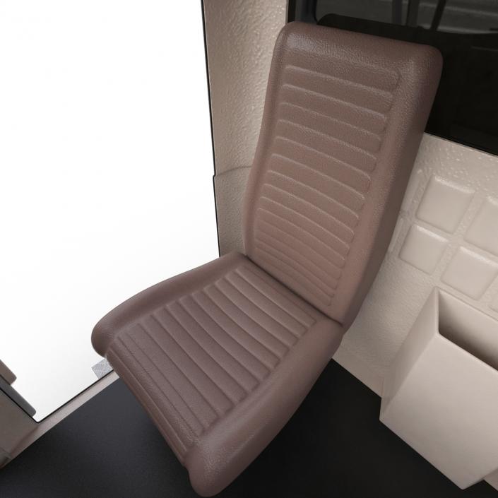 3D Dump Truck Mack Simple Interior