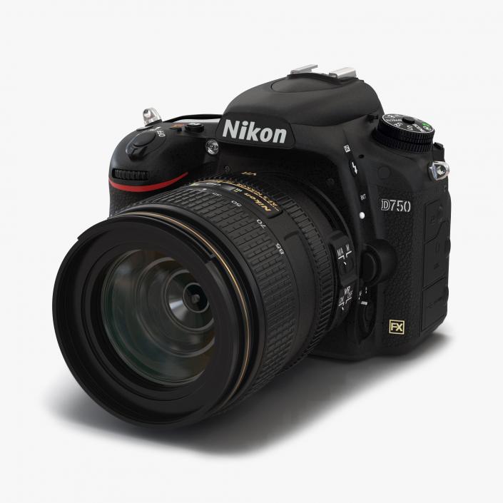 3D model Nikon D750