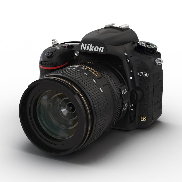 3D model Nikon D750