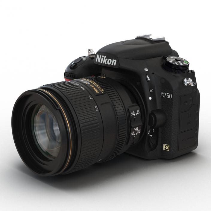 3D model Nikon D750