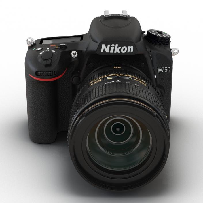 3D model Nikon D750