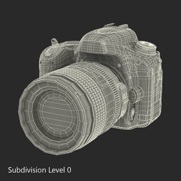 3D model Nikon D750