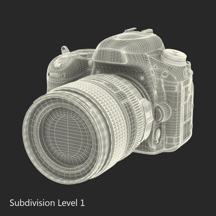 3D model Nikon D750