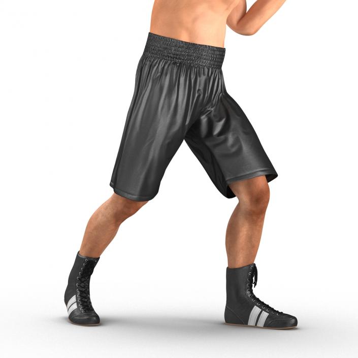 Adult Boxer Man 2 Pose 3 3D model